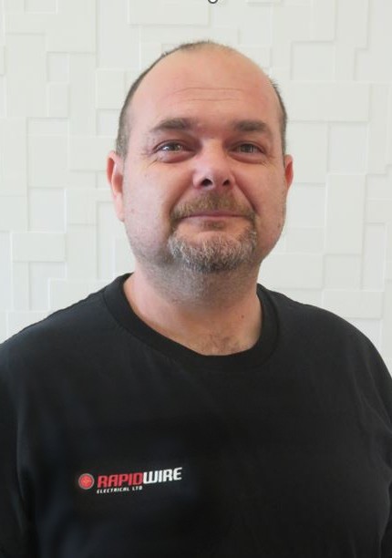 Blair (Electrician) our newest team member